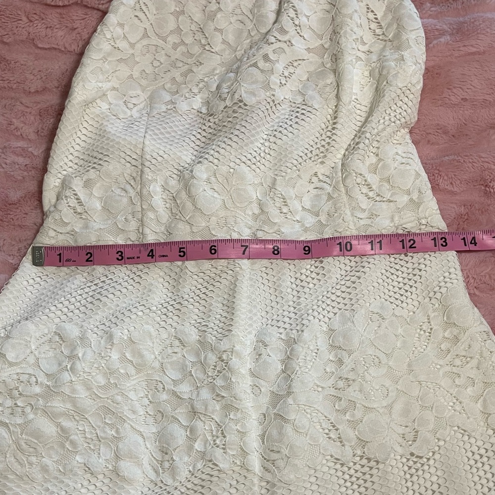 Guess Lace Romper With Open Back - image 6